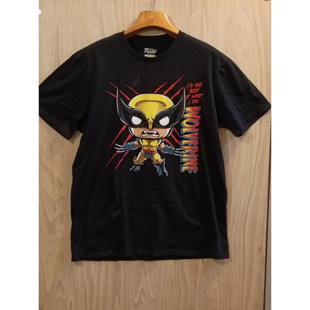 Funko Pop Tees Wolverine 50 Years XLarge Marvel Collector Corps X-Men 97